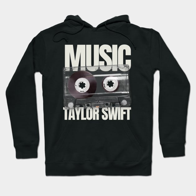 TAYLOR S. -  CASSETTE MUSIC Hoodie by vintageclub88